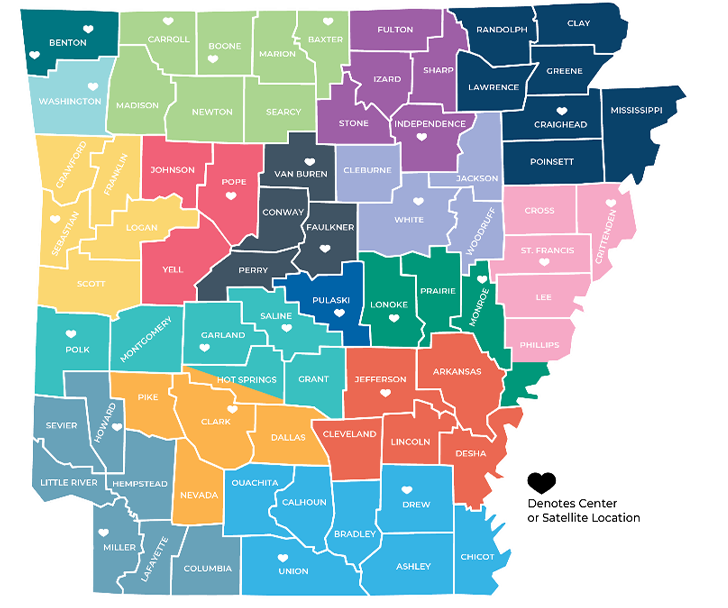 CAC Location Map